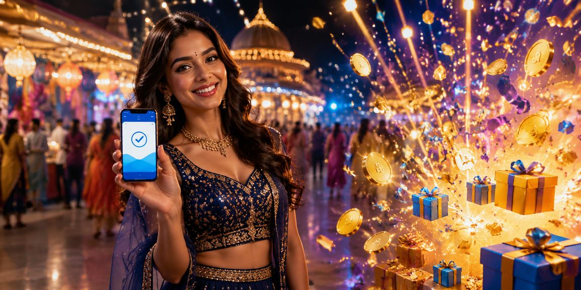 Indian player depositing funds through mobile wallet