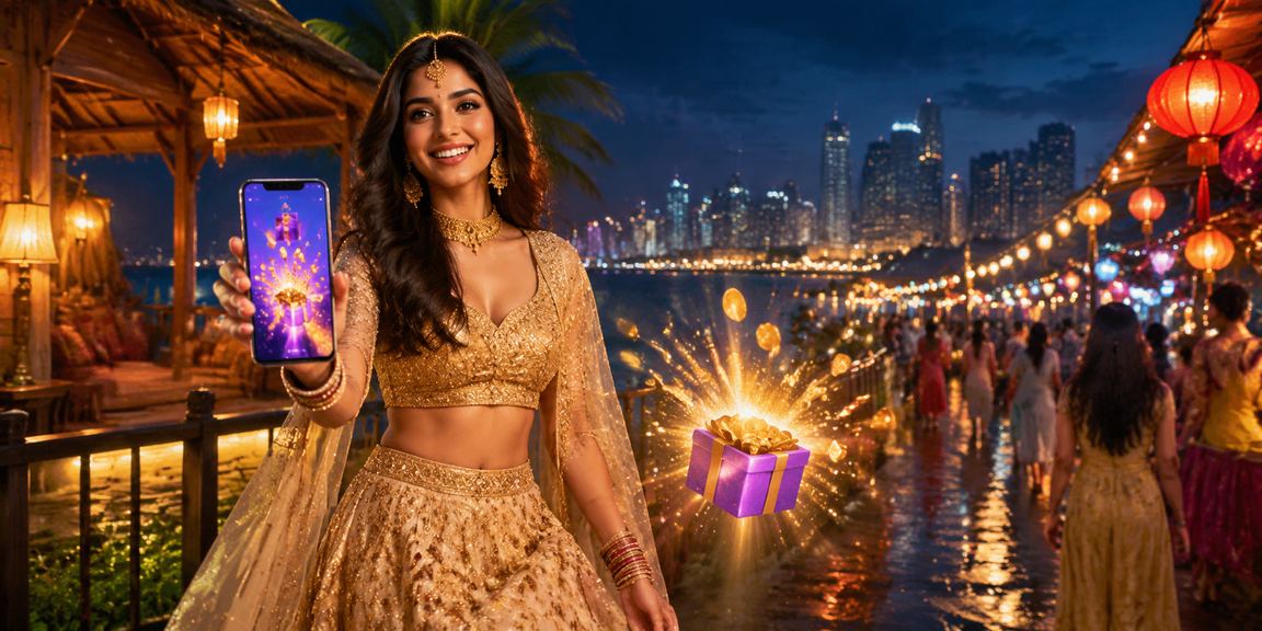Festive Diwali themed mobile casino payment promotions