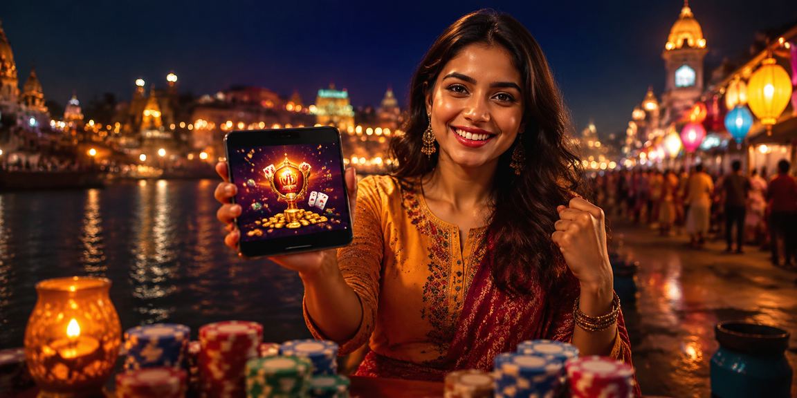 Pune city mobile payment night market scene reflecting modern gameplay
